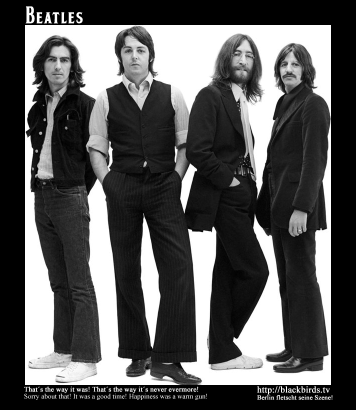 The Beatles (Foto: thebeatles.com) mit Änderungen