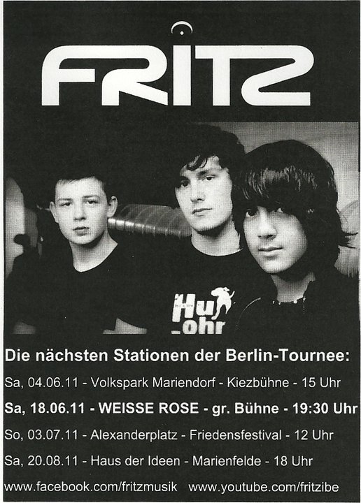 Fritz - Konzerttour 2011 Berlin