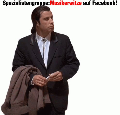 John Travolta #SpezialistengruppeMusikerwitze #Facebook
