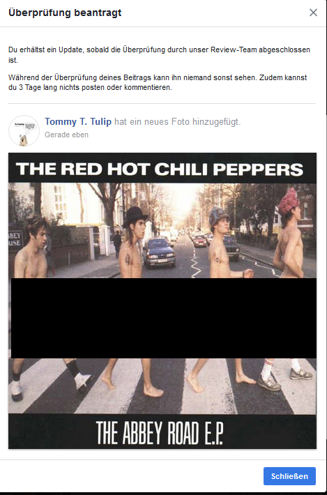 The Red Hot Chili Peppers Abbey Road EP (Frontcover)