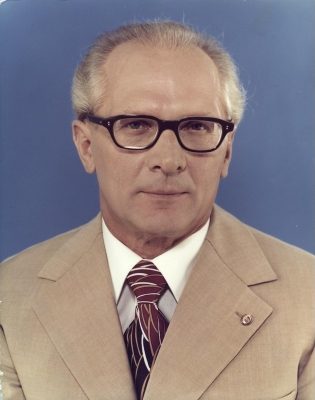 9.8.1976 Erich Honecker (Foto: Bundesarchiv)