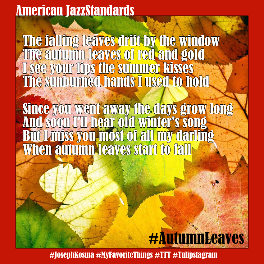 05.11.22 #American.JazzStandards #Autumn.Leaves (The Great American Songbook/Jazz)