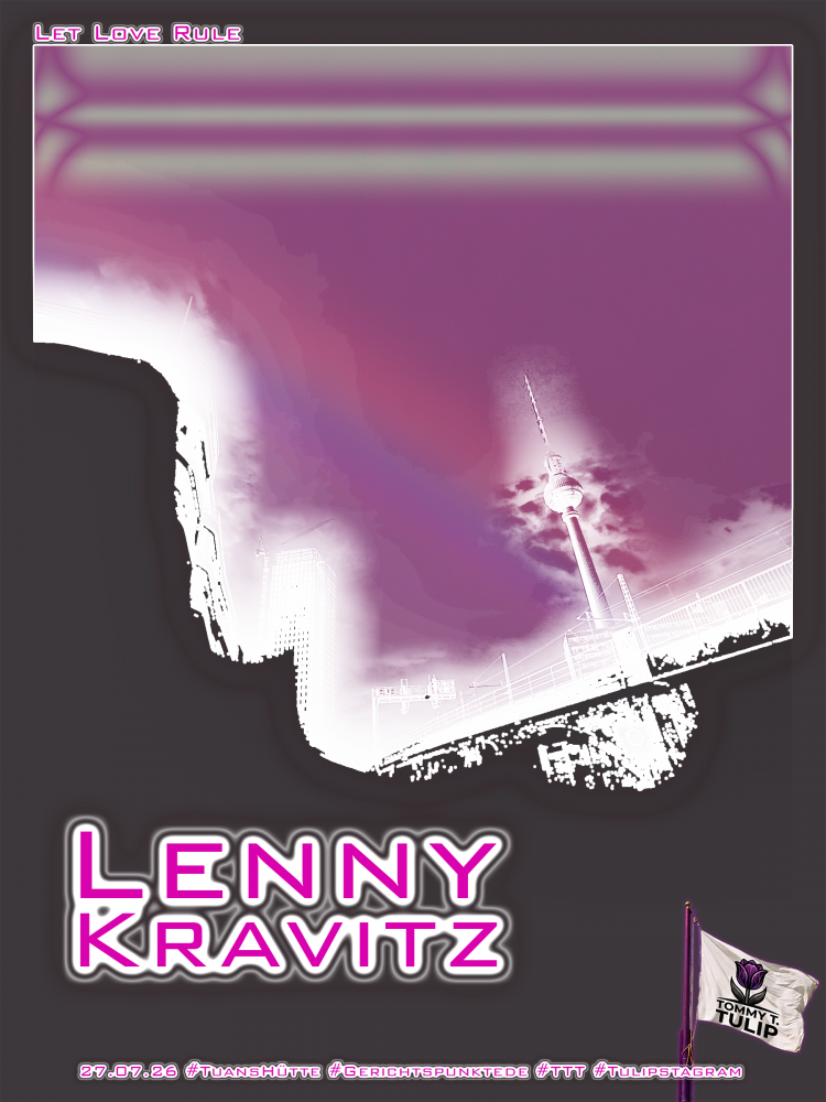JAS_terday (Drums made Wumms) LET LOVE RULE # 27.07.26 #LetLoveRuleSessions #Lennyism #Kravitzism #TTT #Tulipstagram