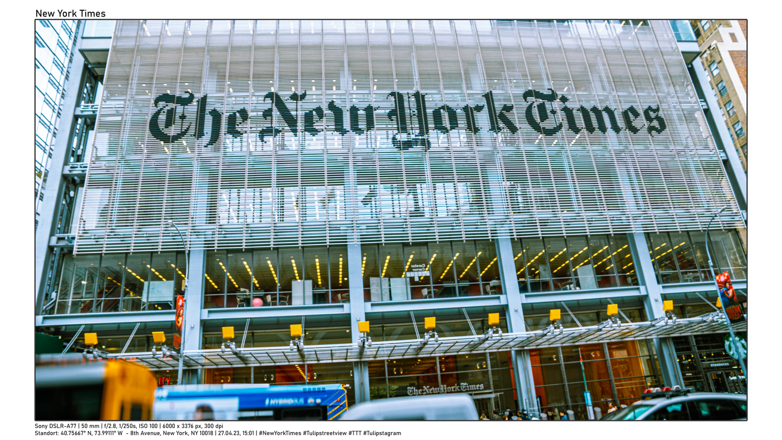 27.04.23, 15:01 | #NewYorkTimes #Tulipstreetview #TTT #Tulipstagram