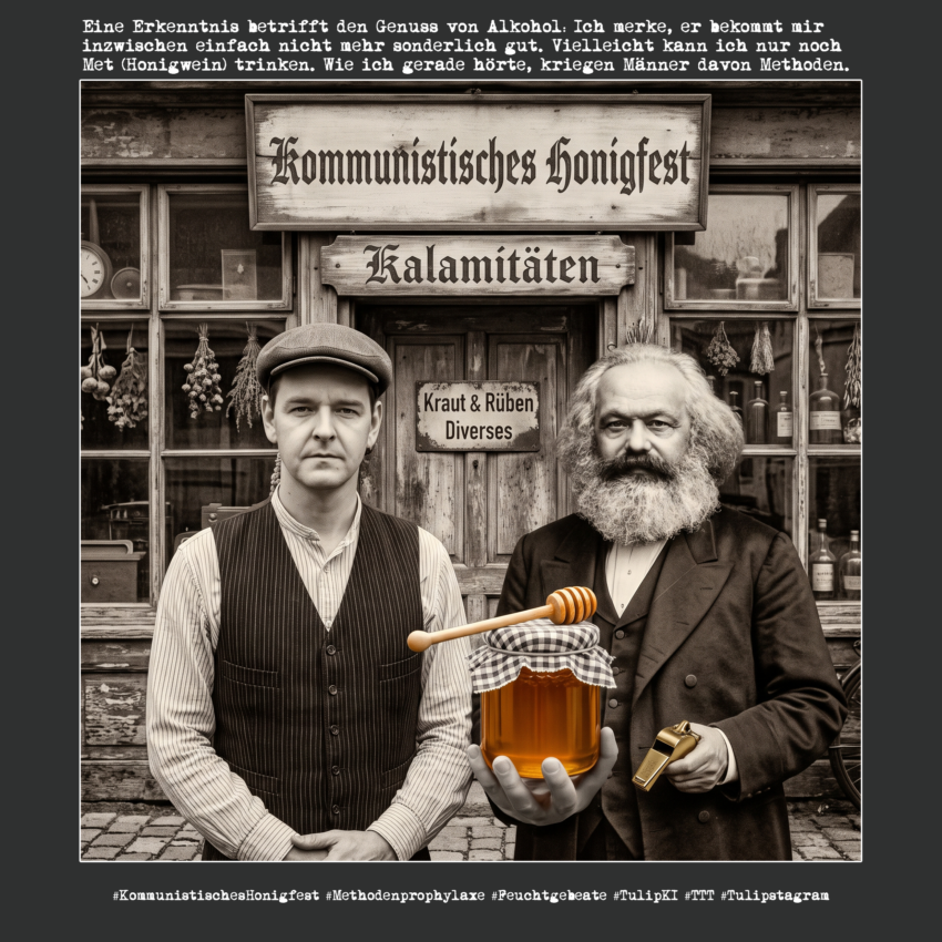 02.10.26 - Mein Freund Karl - #KommunistischesHonigfest #Methodenprophylaxe #Feuchtgebeate #TulipKI #TTT #Tulipstagram
